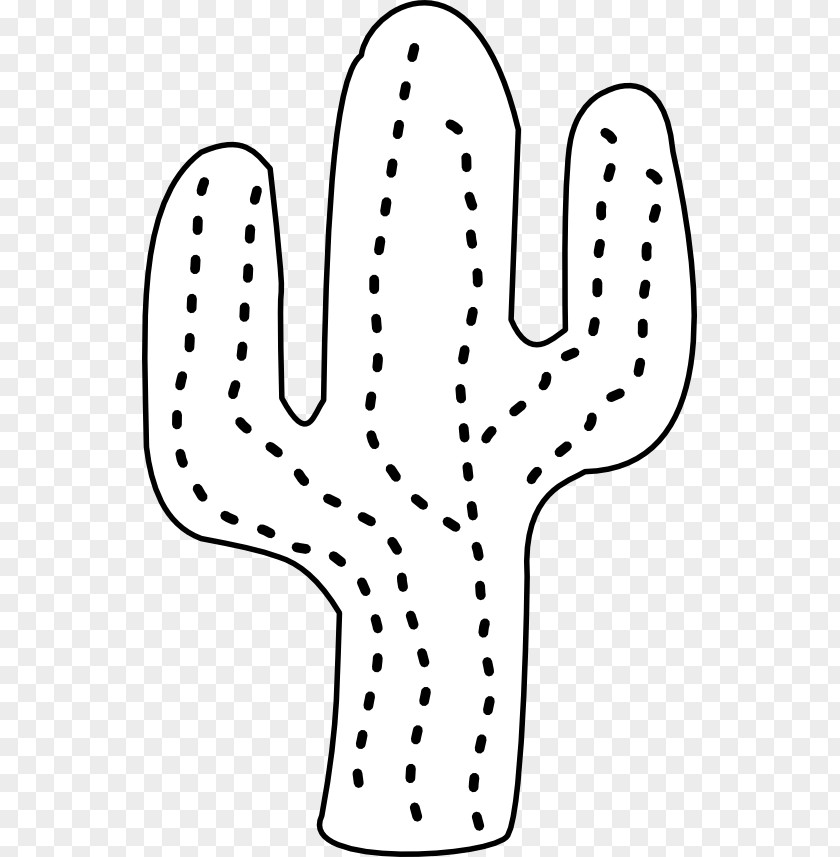 Cactus Clip Art White Drawing Image PNG