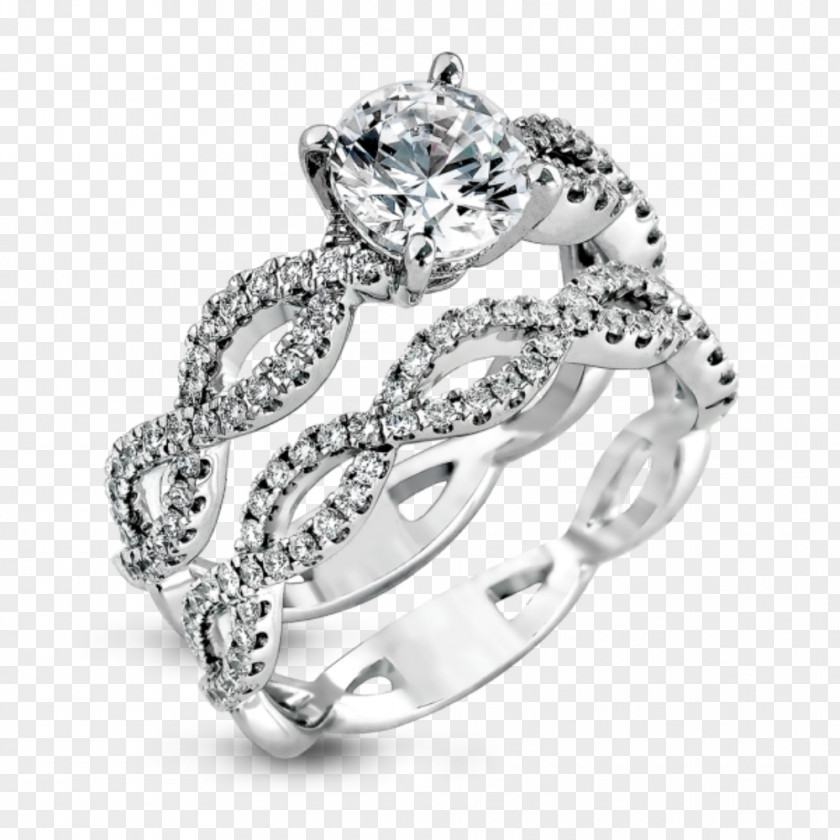 Gold Ring Settings Without Stones Diamond Engagement Wedding Enhancers PNG