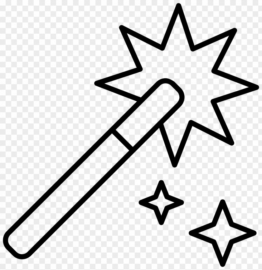 Magic Wand Symbol PNG