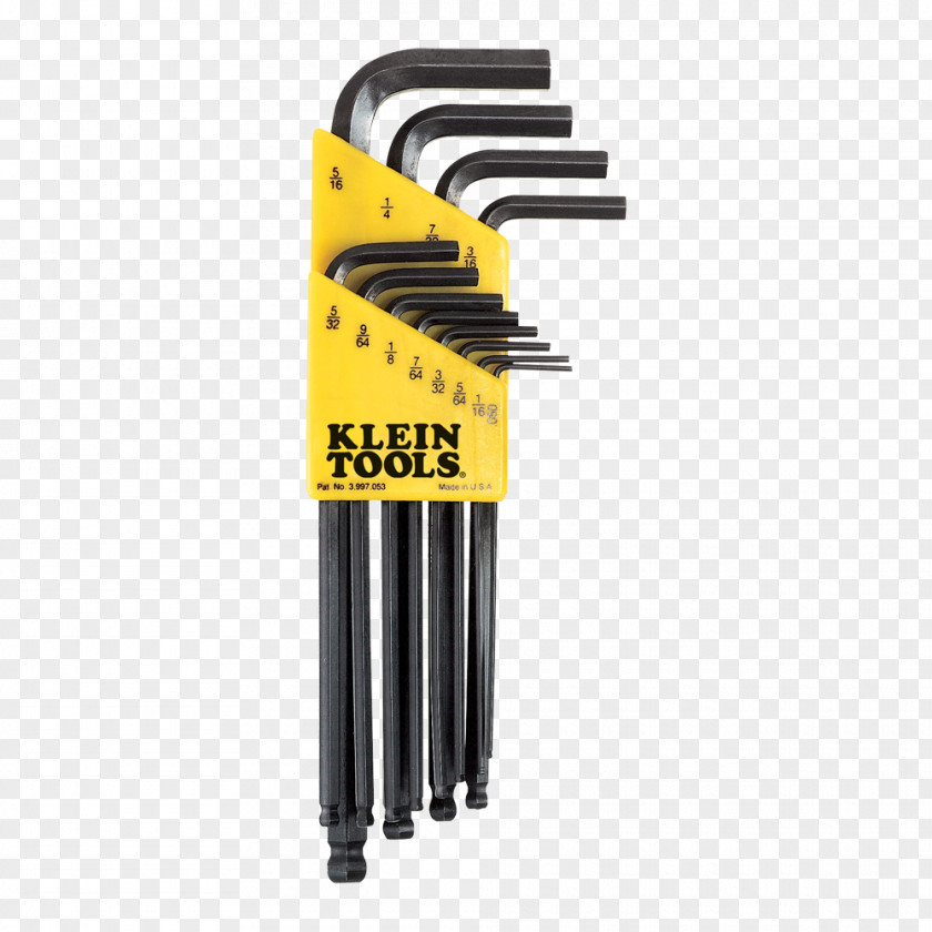 Pliers Hand Tool Hex Key Klein Tools Style Hex-Key Caddy Set PNG