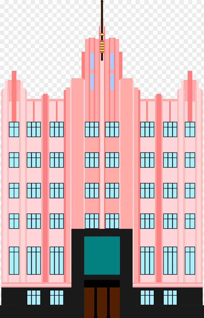 Building Architecture Art Deco Clip PNG