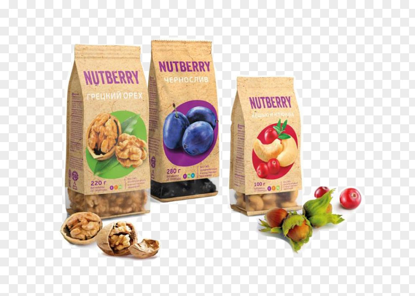 Design Packaging And Labeling Nuts Dried Fruit PNG