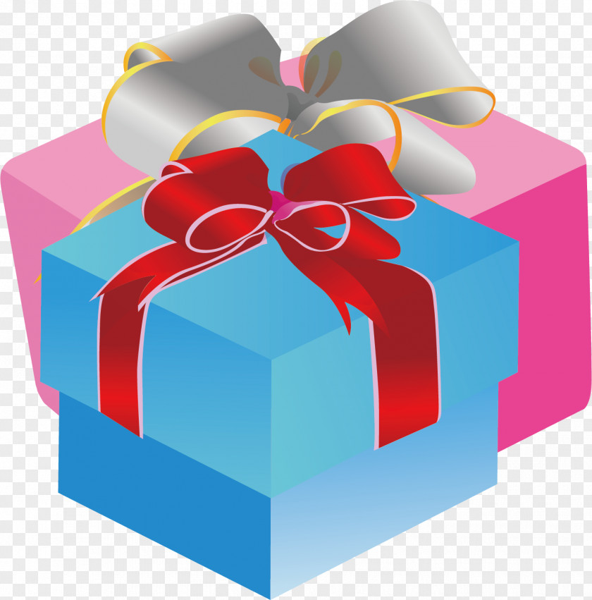 Gift Box Design Vector Graphics PNG