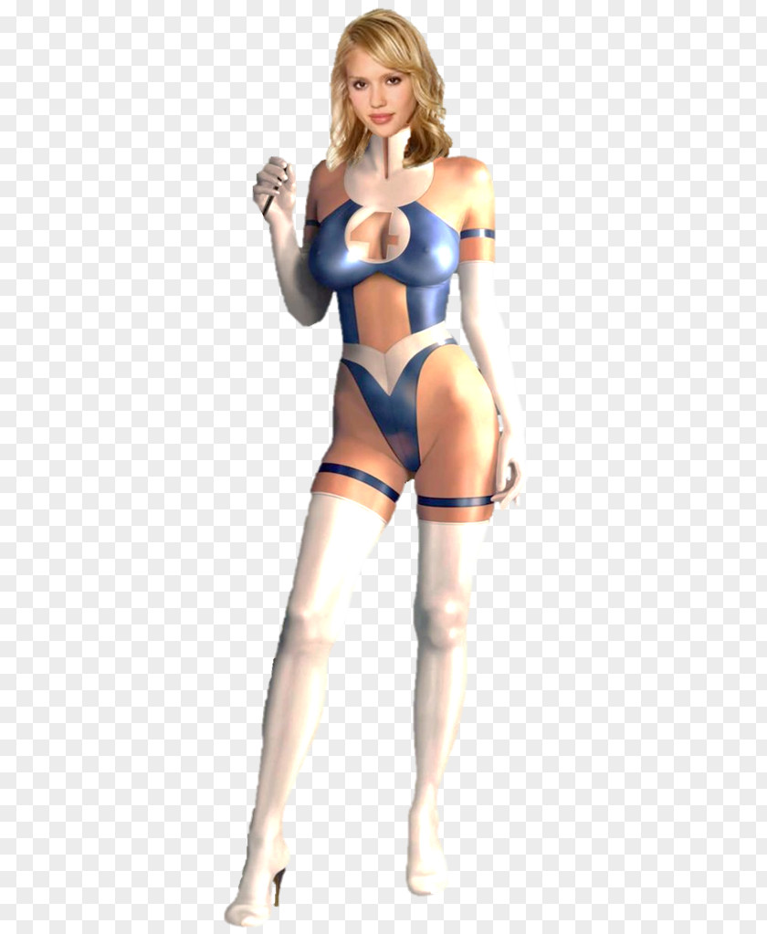 Jessica Alba Invisible Woman Fantastic Four Comics Thor PNG