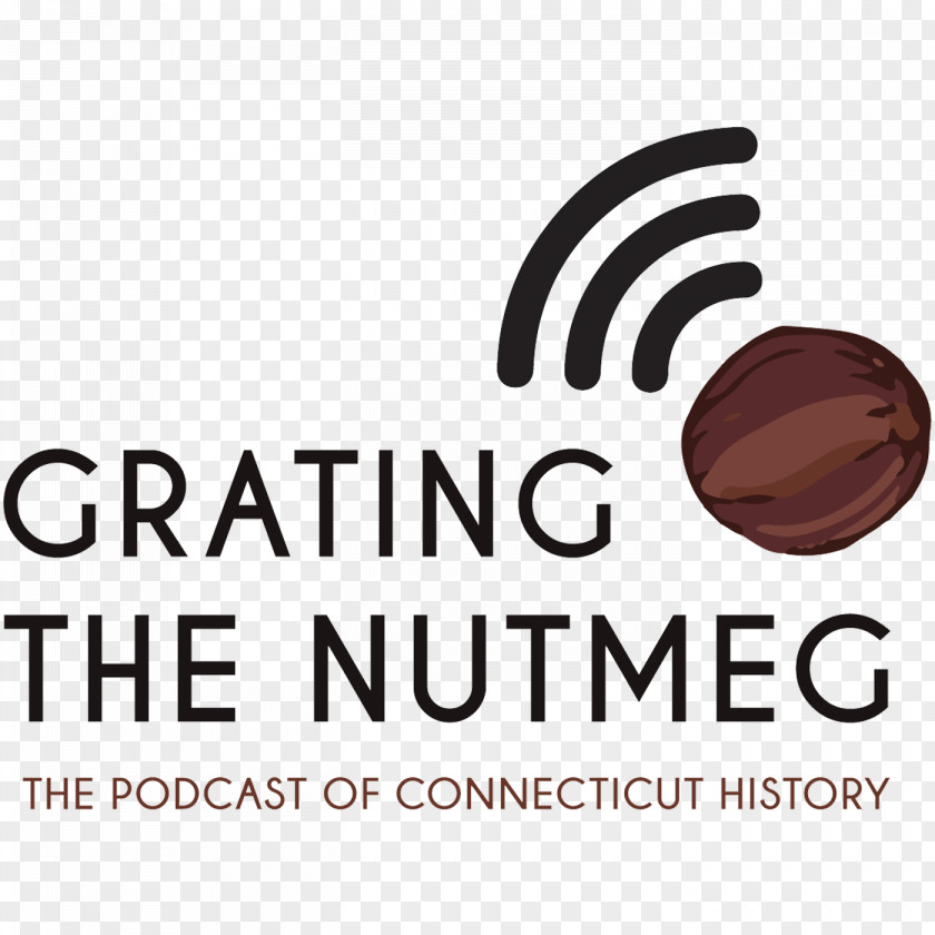 Nutmeg Waterbury Logo Podcast Brand State Historian PNG