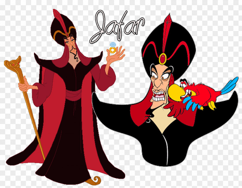 Princess Jasmine Jafar Iago Aladdin Genie PNG
