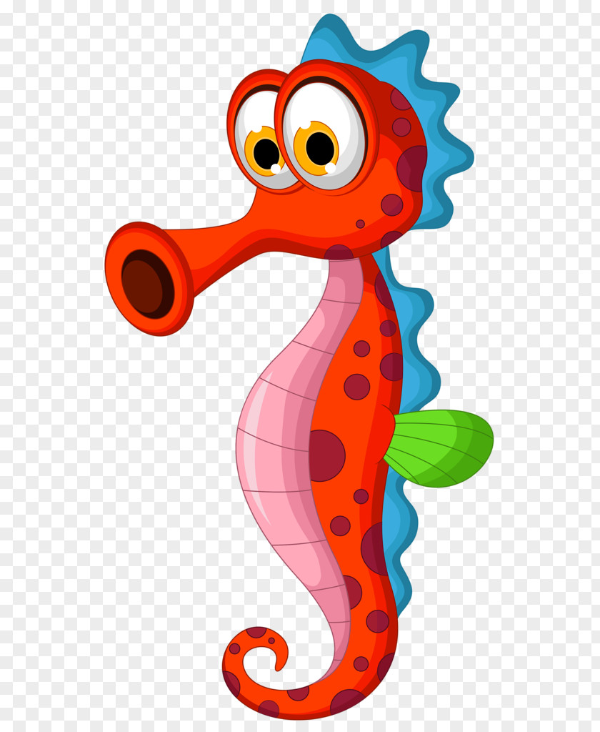 Under Sea Seahorse Cartoon Royalty-free Clip Art PNG