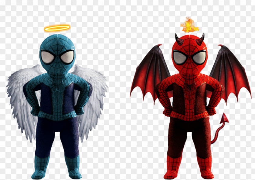 Angel Devil Spider-Man Green Goblin Demon PNG