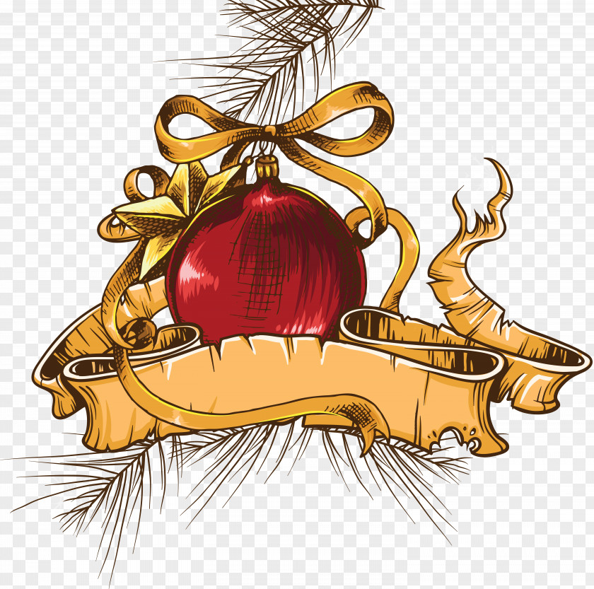 Bell Christmas Ornament Clip Art PNG