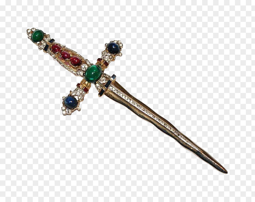 Lily Jewellery Imitation Gemstones & Rhinestones Brooch Pin PNG