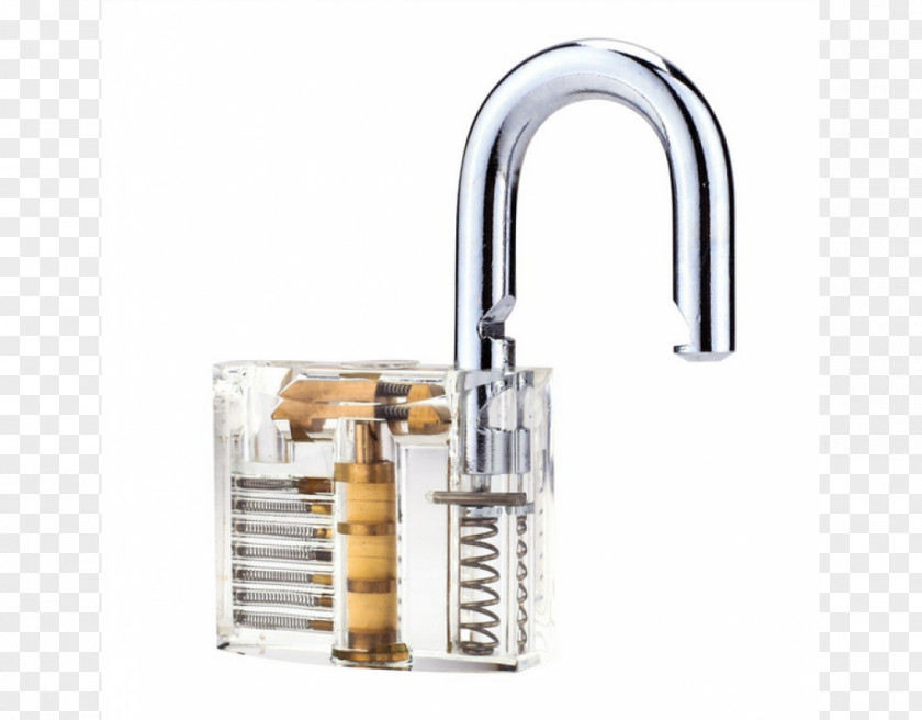 Padlock Lock Picking Bumping Key PNG