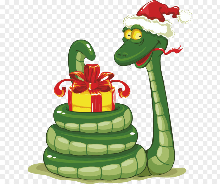 Christmas Hats With Snakes Snake Santa Claus Clip Art PNG