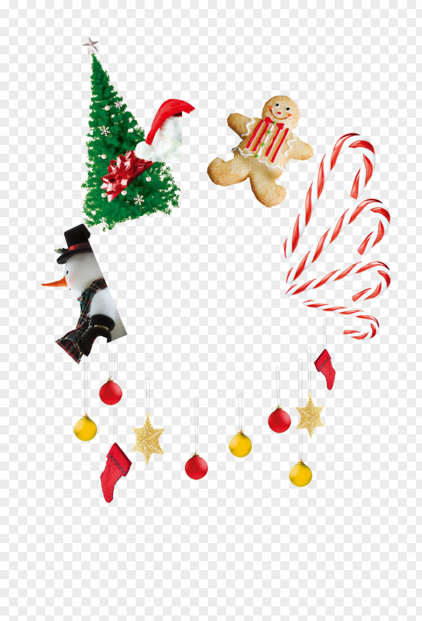 Christmas Socks Snowman Cookies Tree PNG