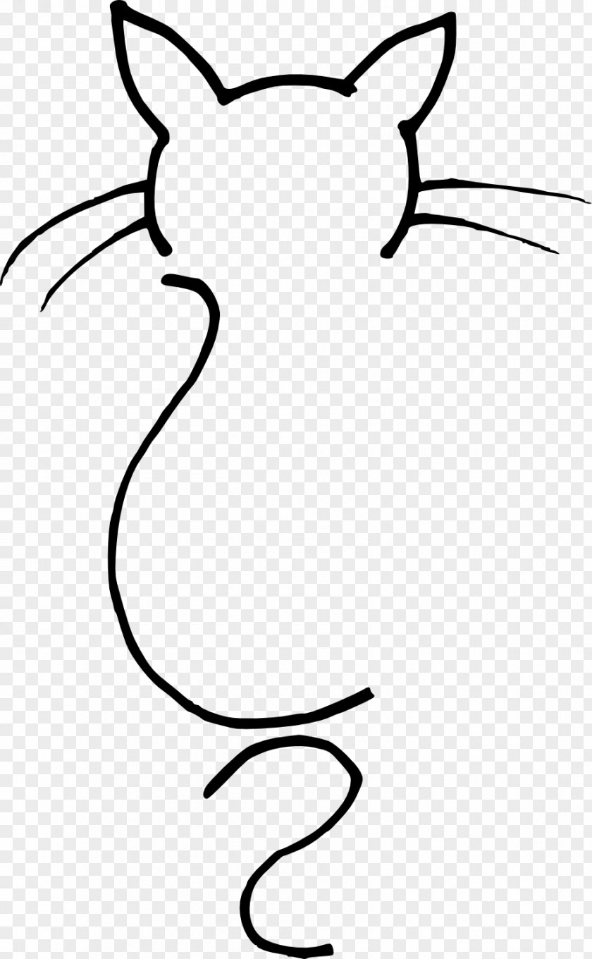 Cute Cat Whiskers Clip Art PNG