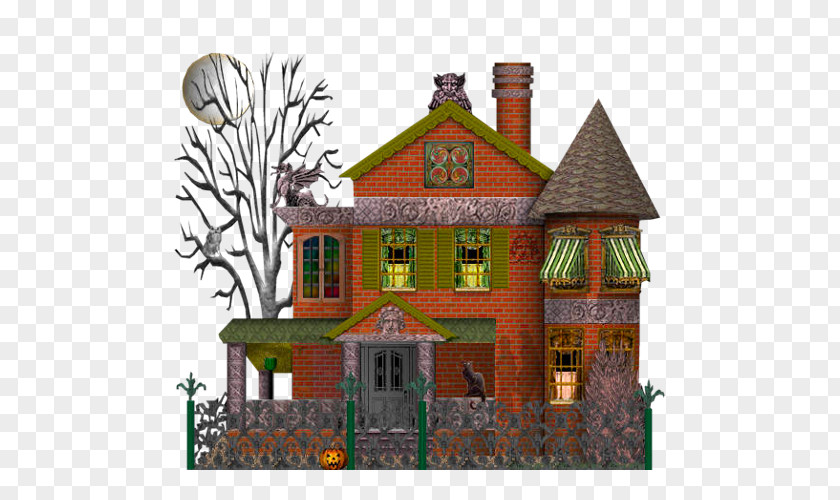 Fairy Tale Haunted House YouTube Clip Art PNG