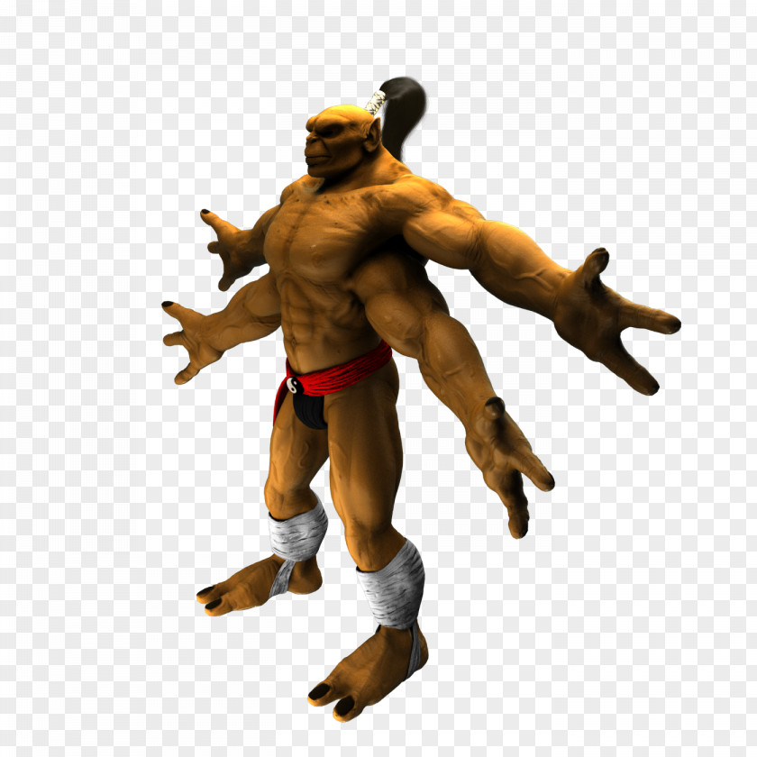 Goro Figurine Action & Toy Figures Muscle Character PNG