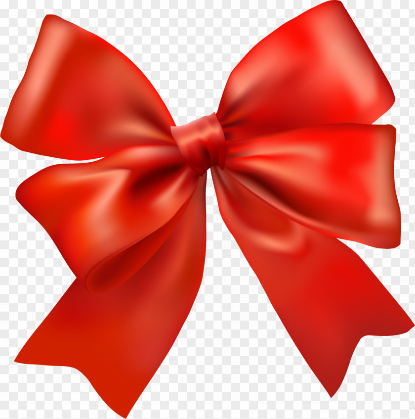 Hand Painted Red Ribbon Bow Template Computer File PNG