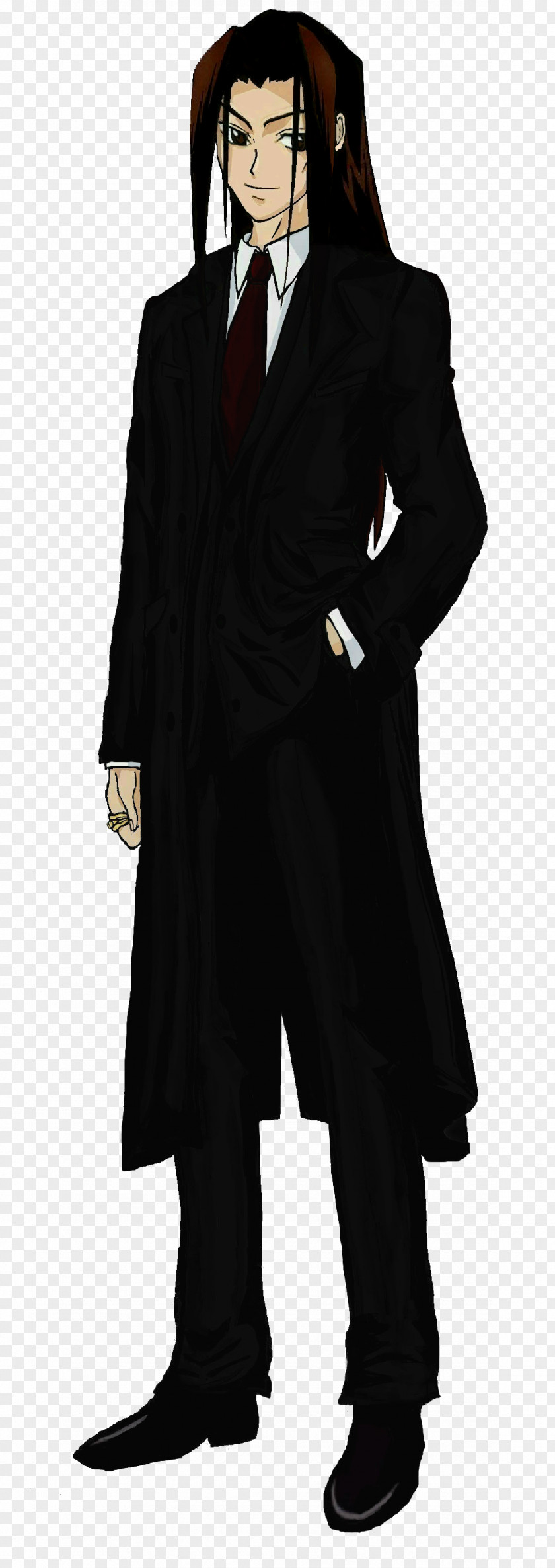 Hao Asakura Character Tuxedo Charmed Robe PNG