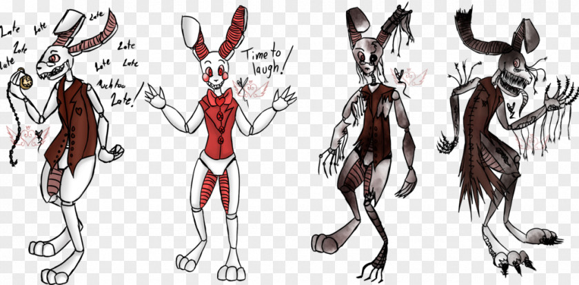 Rabbit FNaF World Five Nights At Freddy's 4 Animatronics Hare PNG