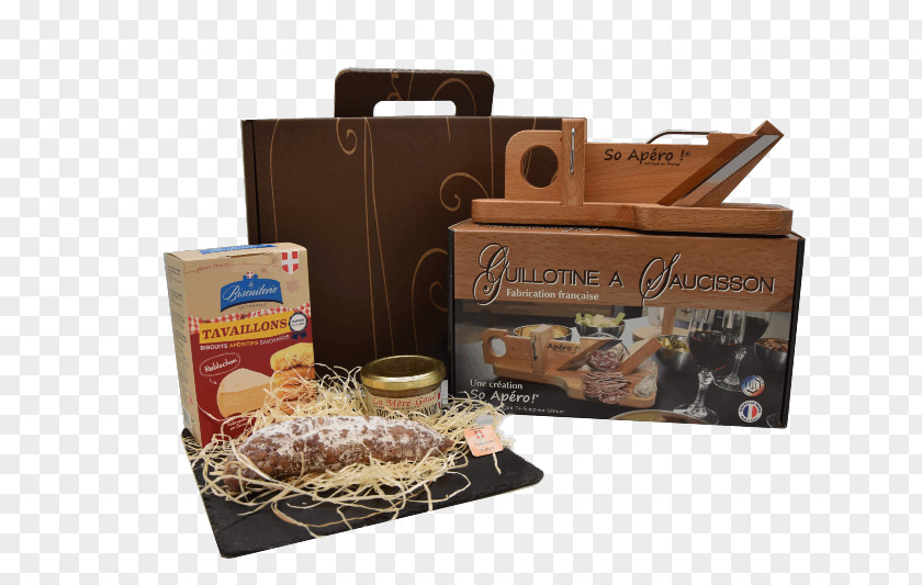Saucisson Apéritif Salami Food Gift Baskets Guillotine PNG