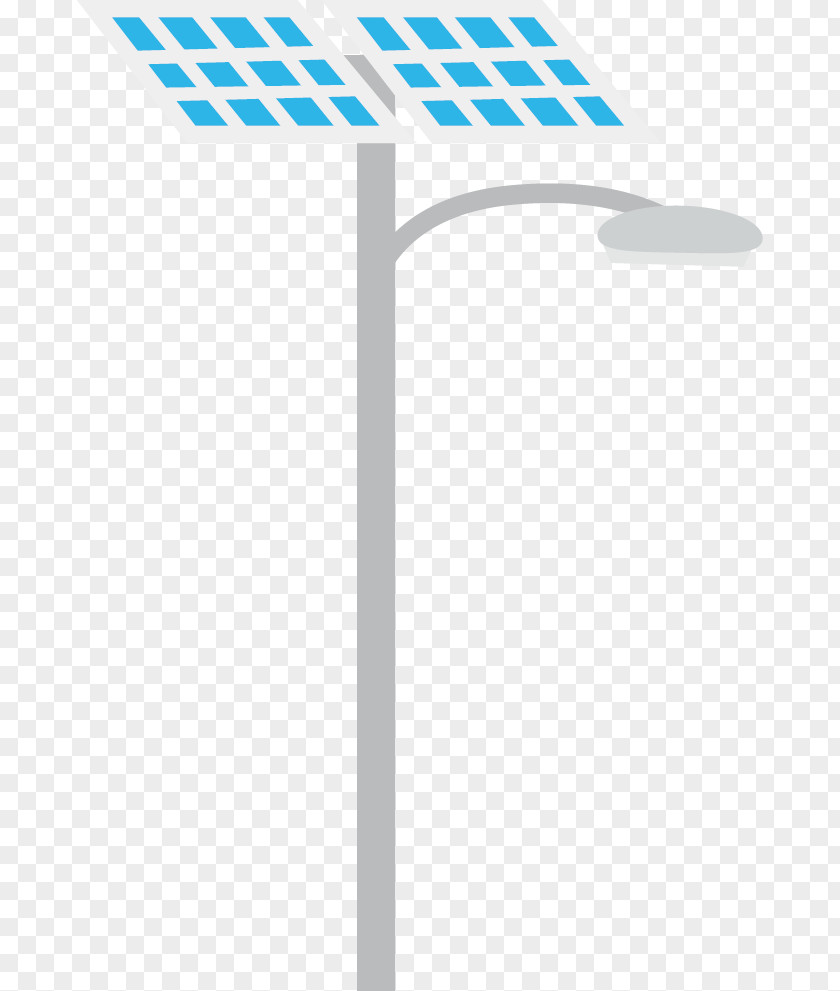 Solar Street Light Energy Conservation PNG