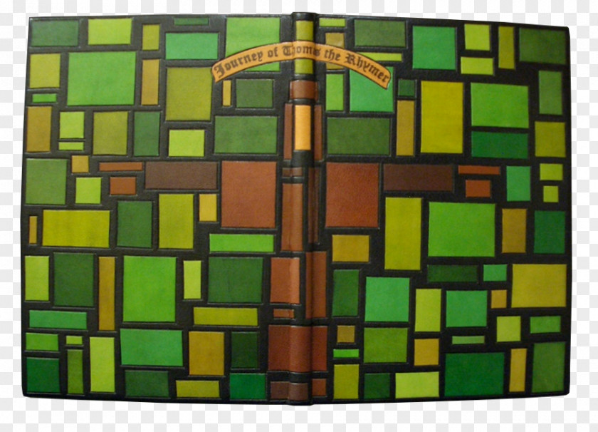 Book Binding Stained Glass Symmetry Art Pattern PNG