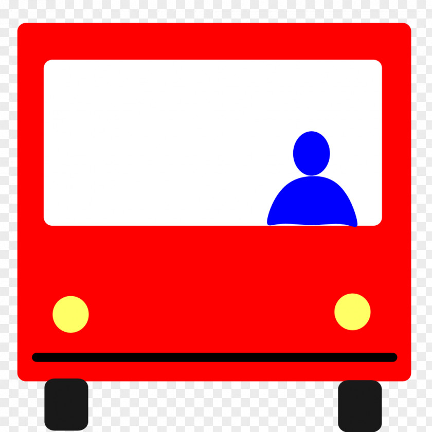 Bus Station Line Clip Art PNG