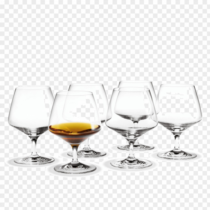 Cognac Holmegaard Brandy Stemware Wine Glass PNG