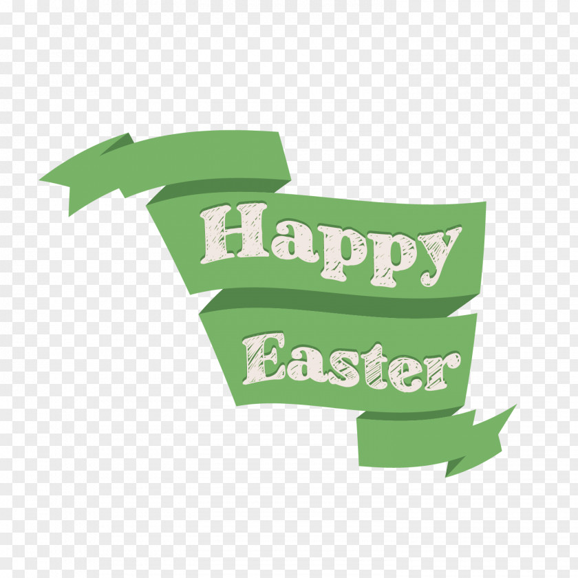 Color Easter Green Label PNG