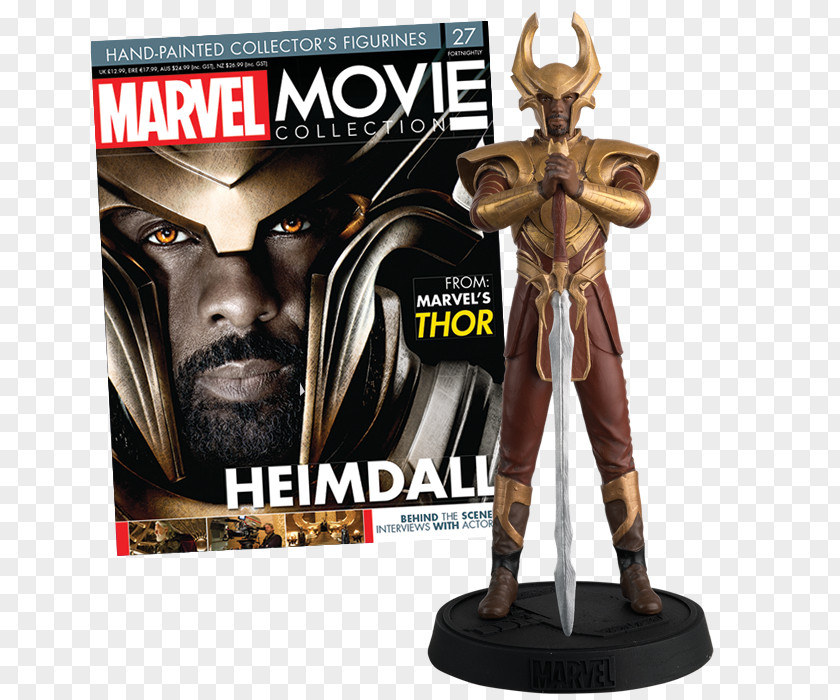 Heimdall Comic Figurine Ronan Maria Hill Marvel Studios PNG