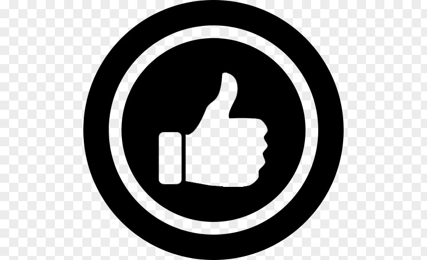 Like Thumb Signal Button PNG