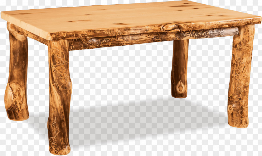 Log Furniture Table Dining Room Chair PNG
