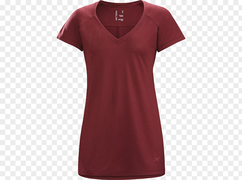 Urban Women T-shirt Sleeve Neckline PNG