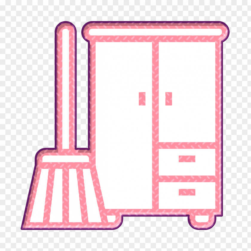 Closet Icon Tidy Cleaning PNG