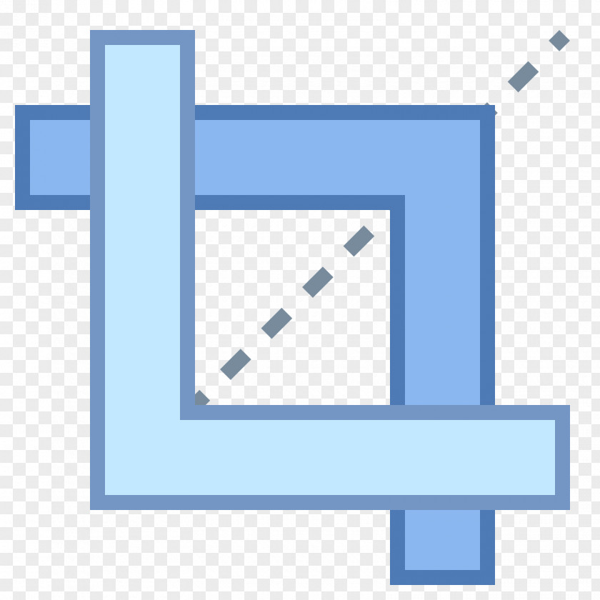 Cropping Editing Icon Design PNG