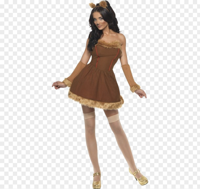 Lion Costume Party Disguise Woman PNG