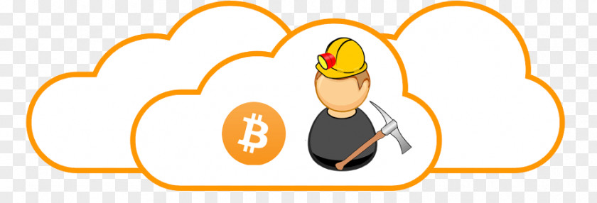 Mining Bitcoin Cloud 挖矿 Money Currency PNG