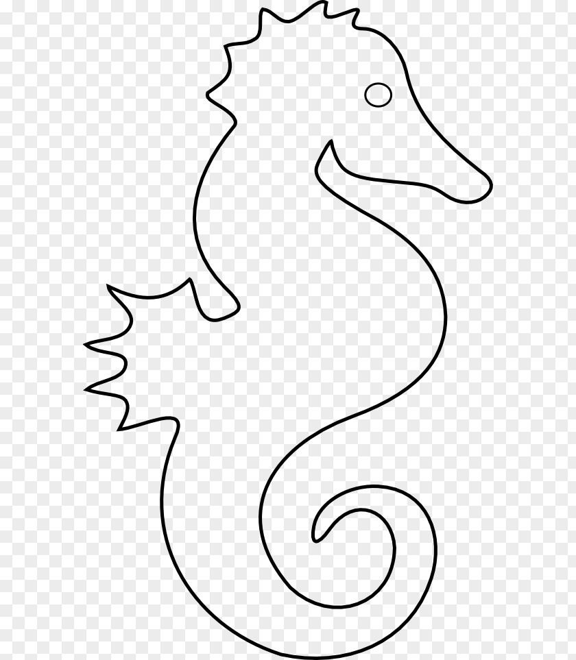 Octopus Outline Cliparts Mister Seahorse Coloring Book Child Clip Art PNG