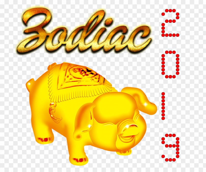Pig Domestic Chinese New Year Zodiac PNG