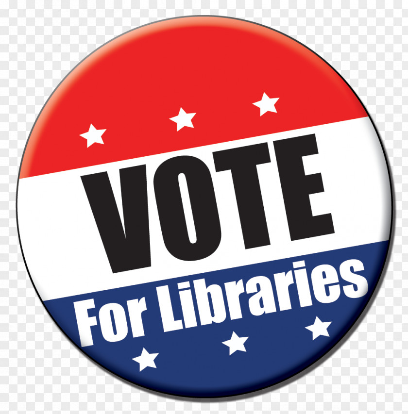Vote Button Library Logo Official Brand Font PNG