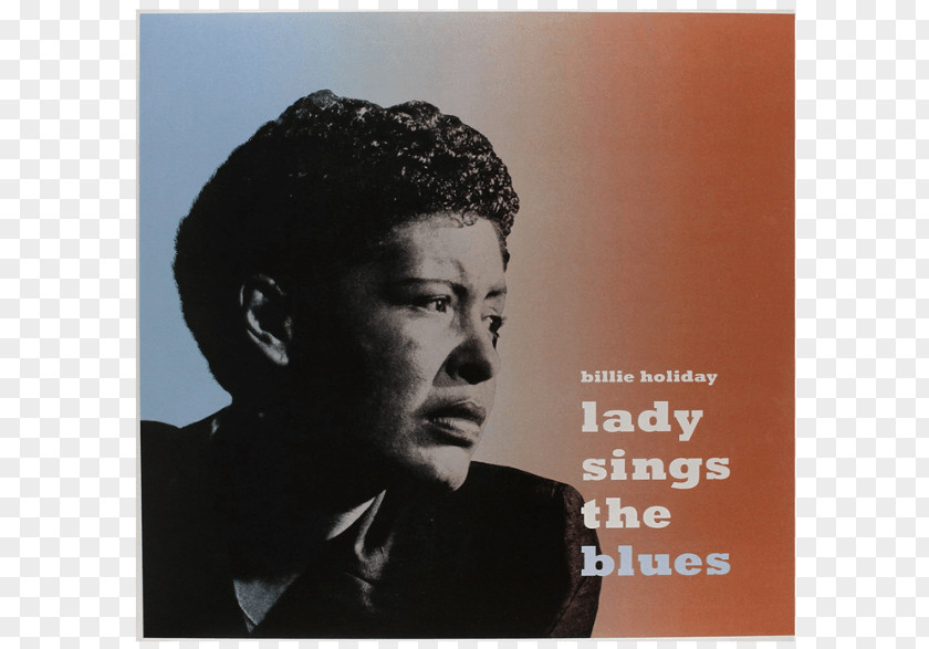 Billie Holiday Stencil Lady Sings The Blues Album Phonograph Record LP PNG