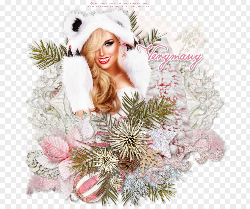 Cute Tag Christmas Ornament Fur PNG