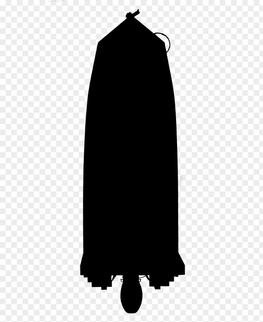 Dress Skirt Outerwear Silhouette Black M PNG