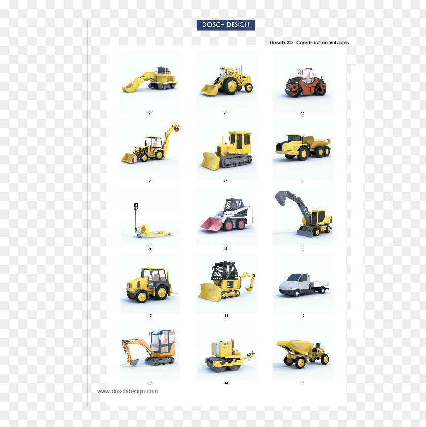 Excavator Heavy Machinery Architectural Engineering Loader Road Roller PNG