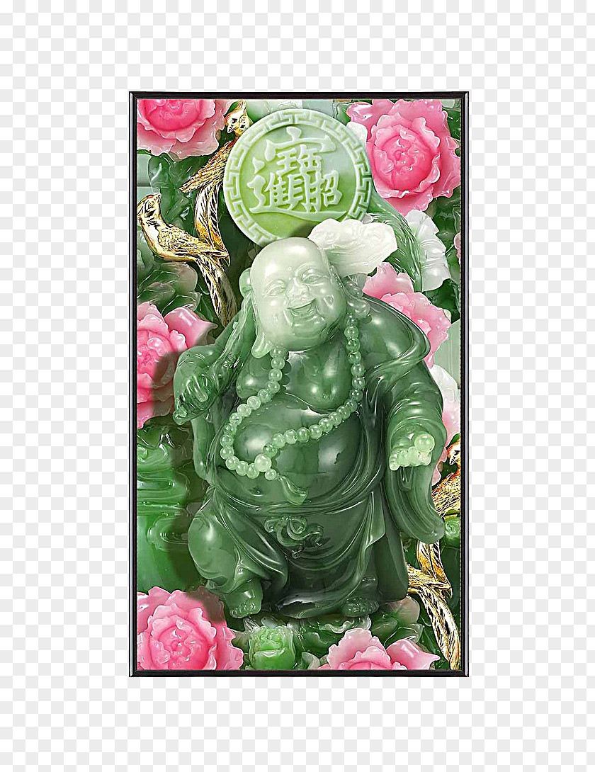 Laughing Buddha Decorative Painting Television PNG
