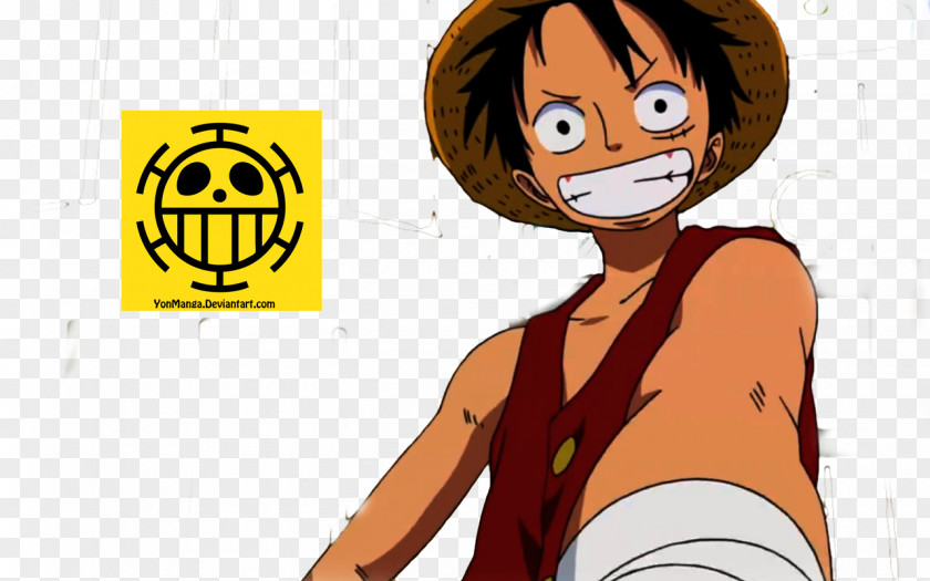 One Piece Monkey D. Luffy Rendering PNG