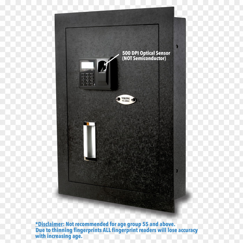 Safe Gun Biometrics Lock Concealment Device PNG