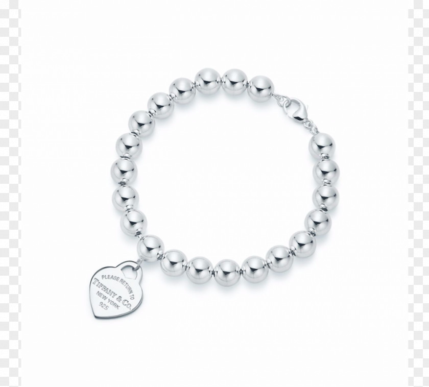 Silver Charm Bracelet Tiffany & Co. Charms Pendants PNG