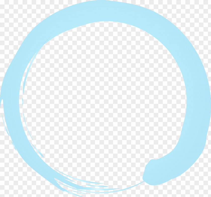 Aqua Blue Turquoise Teal Circle PNG