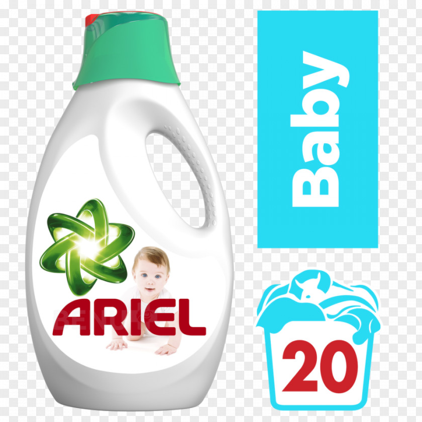 Baby Ariel Laundry Detergent Liquid PNG